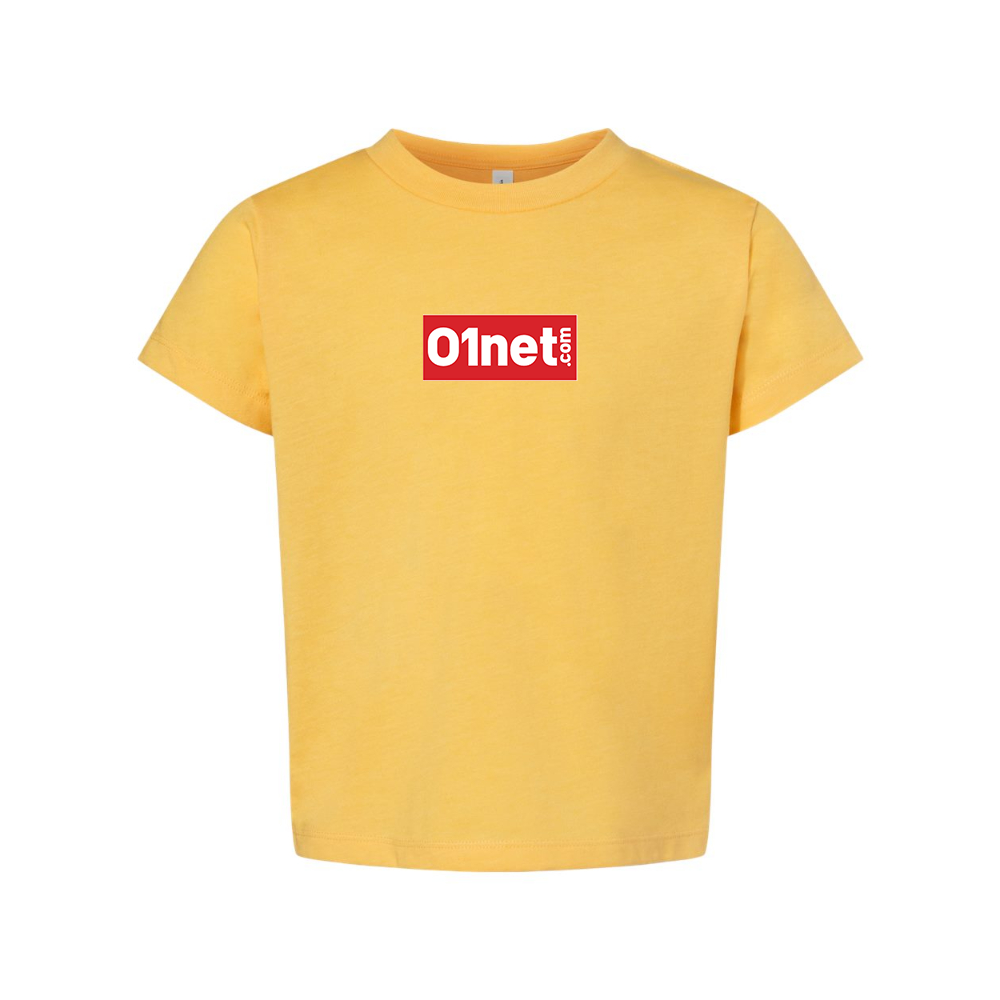 01net Logo BELLA  CANVAS Toddler Jersey Tee