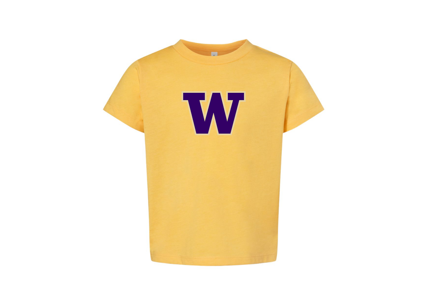 Washington Huskies BELLA  CANVAS Toddler Jersey Tee