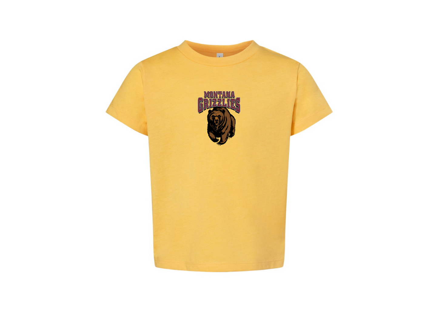 Montana Grizzliesl BELLA  CANVAS Toddler Jersey Tee