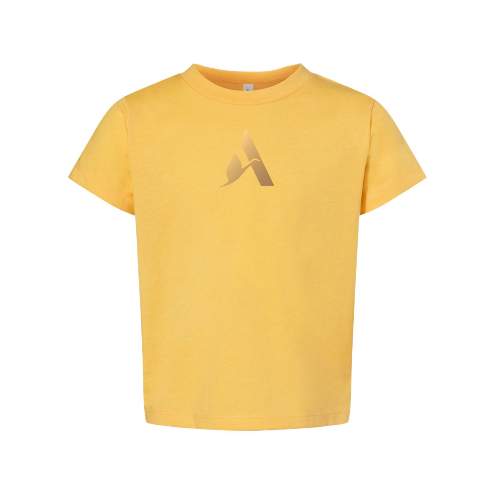Accor Golden Logo BELLA  CANVAS Toddler Jersey Tee