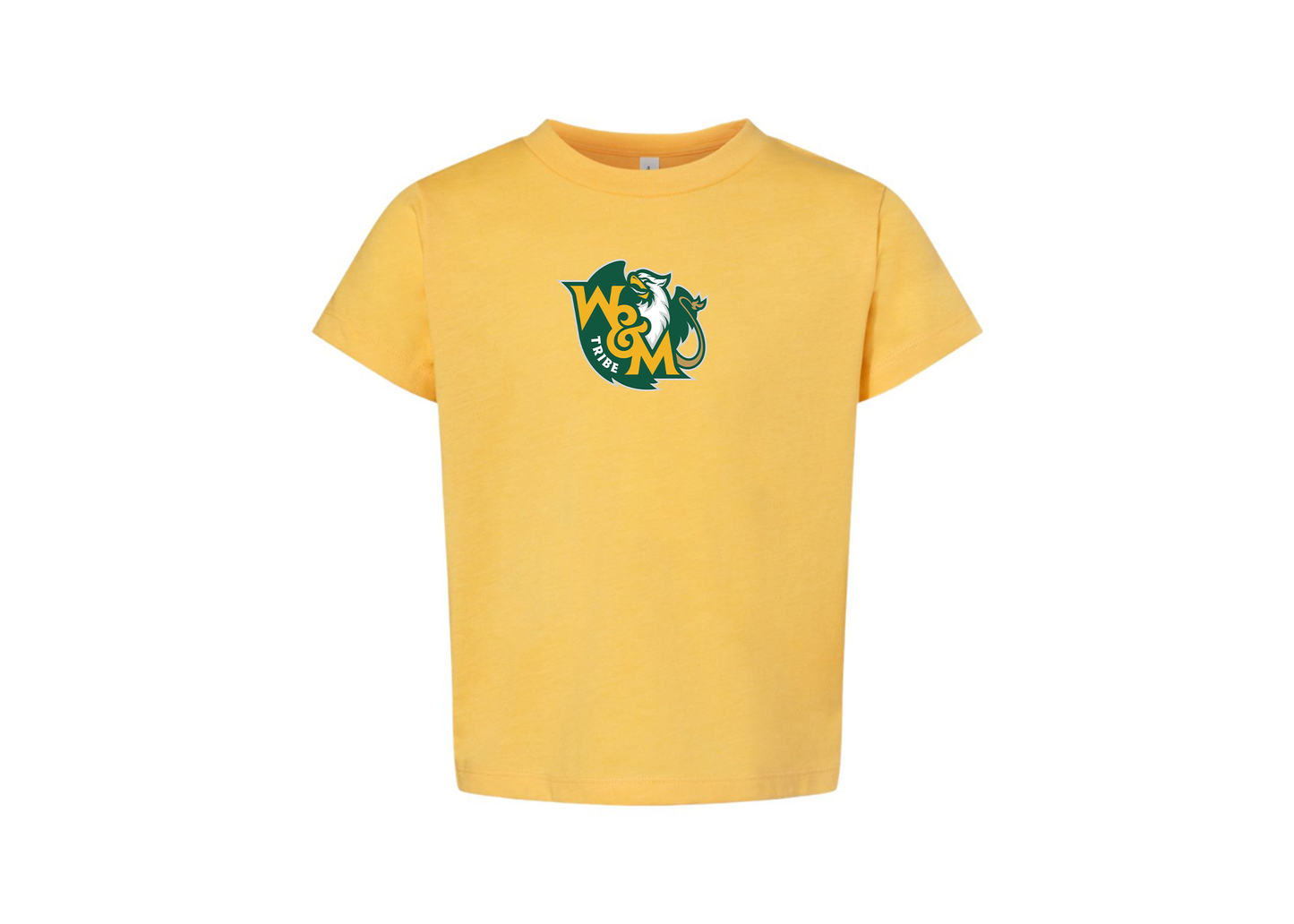 William and Mary Tribe BELLA  CANVAS Toddler Jersey Tee