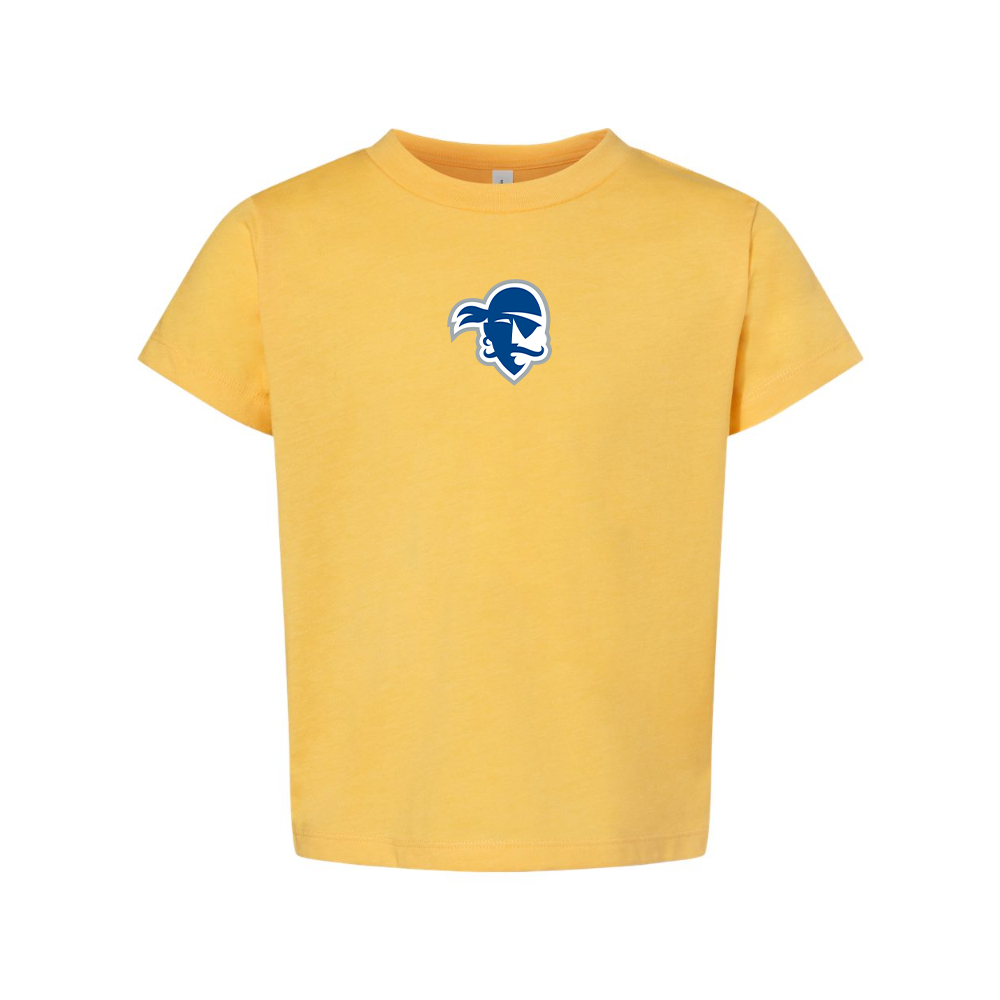 Seton Hall Pirates Logo BELLA  CANVAS Toddler Jersey Tee