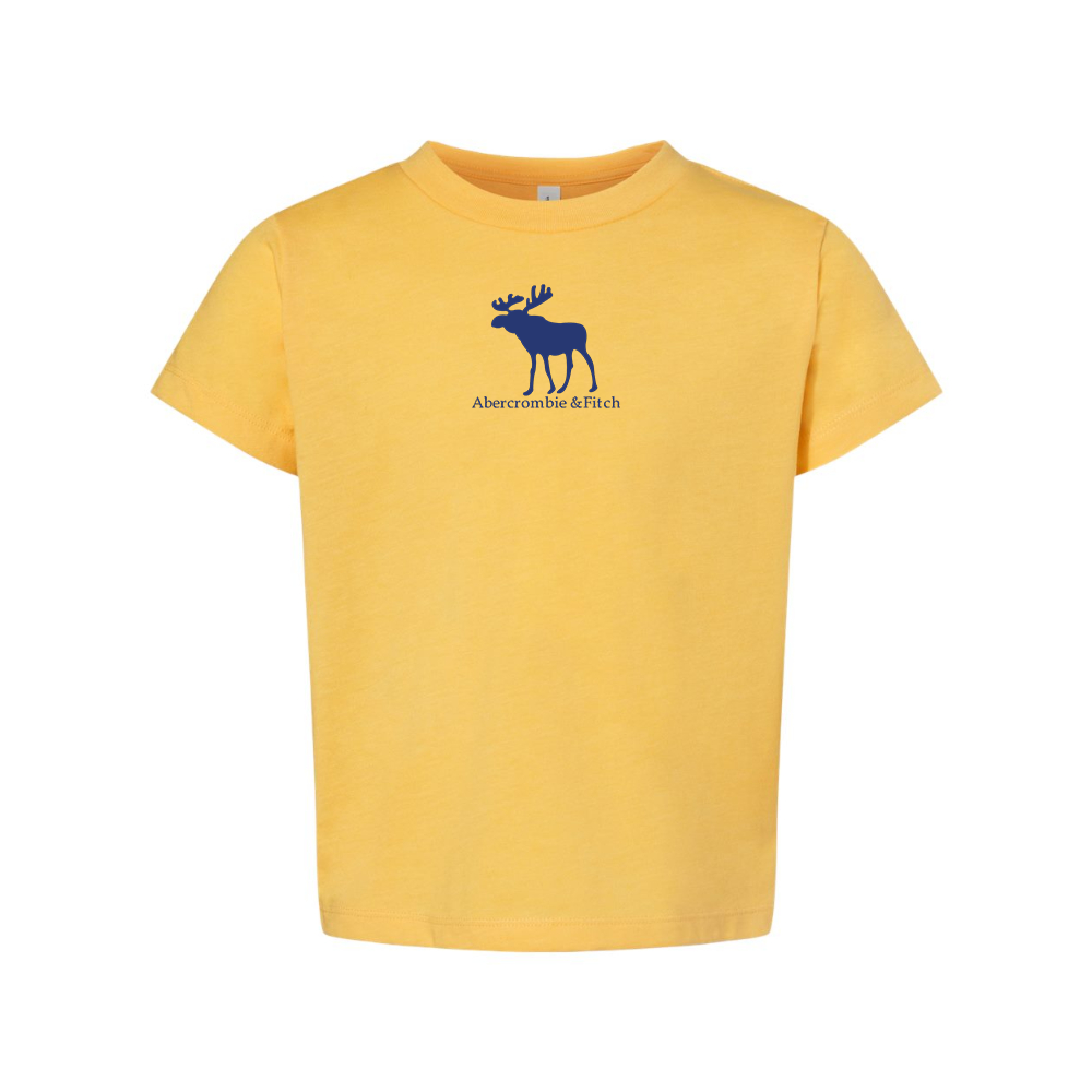 Abercrombie & Fitch Moose Logo BELLA  CANVAS Toddler Jersey Tee