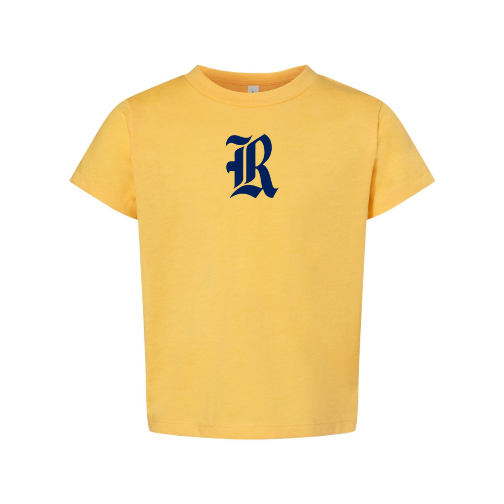Rice Owls Logo BELLA  CANVAS Toddler Jersey Tee