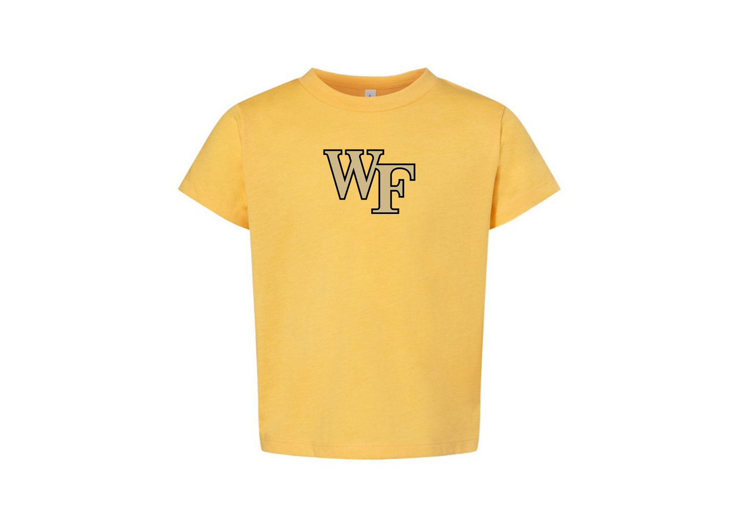 Wake Forest Demon Deacons BELLA  CANVAS Toddler Jersey Tee