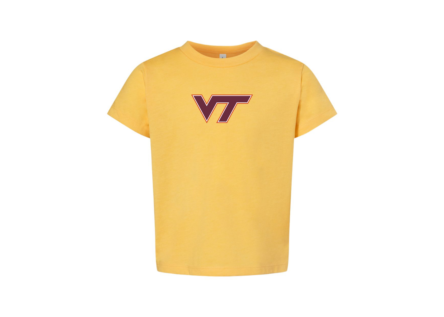 Virginia Tech Hokies BELLA  CANVAS Toddler Jersey Tee