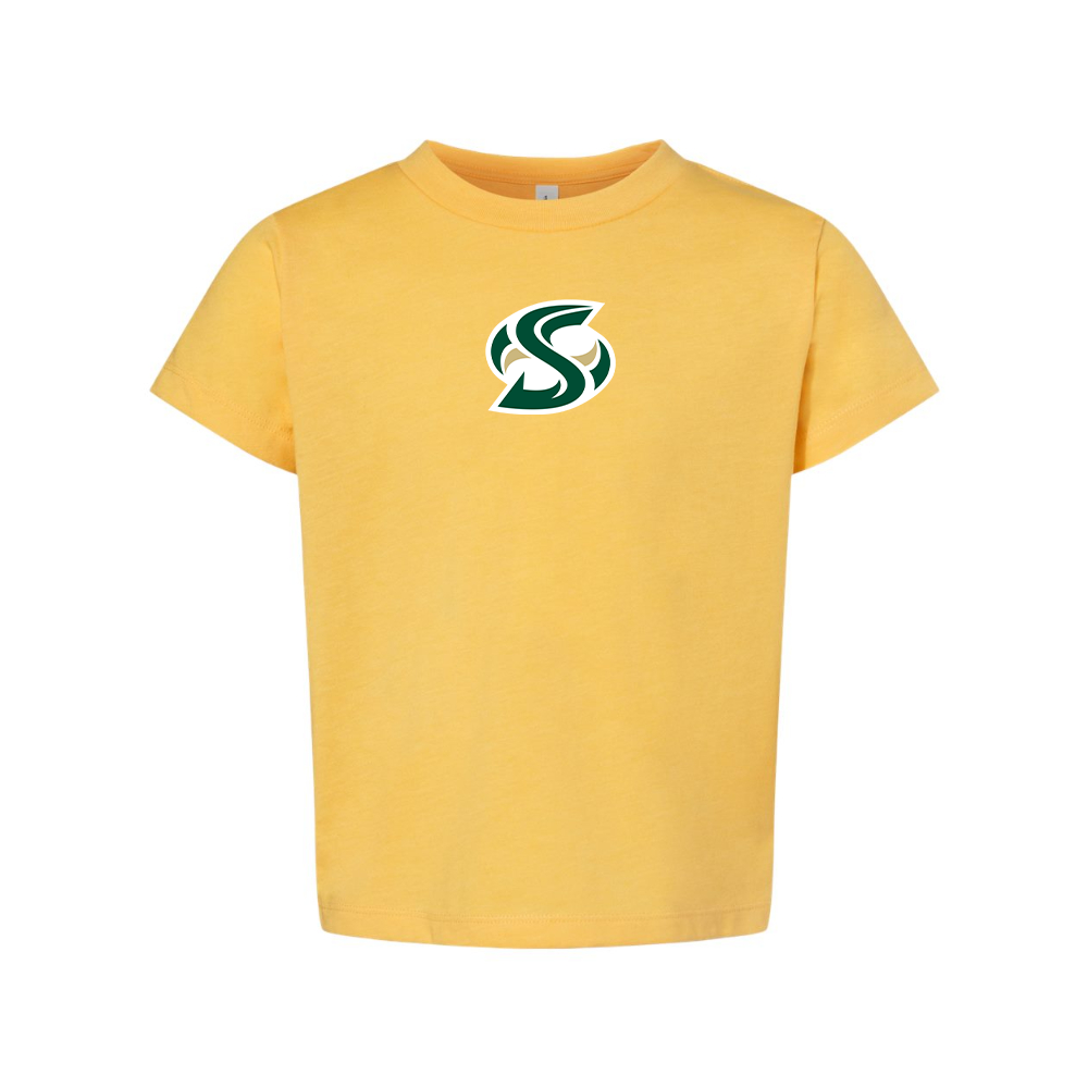 Sacramento State Hornets Logo  BELLA  CANVAS Toddler Jersey Tee