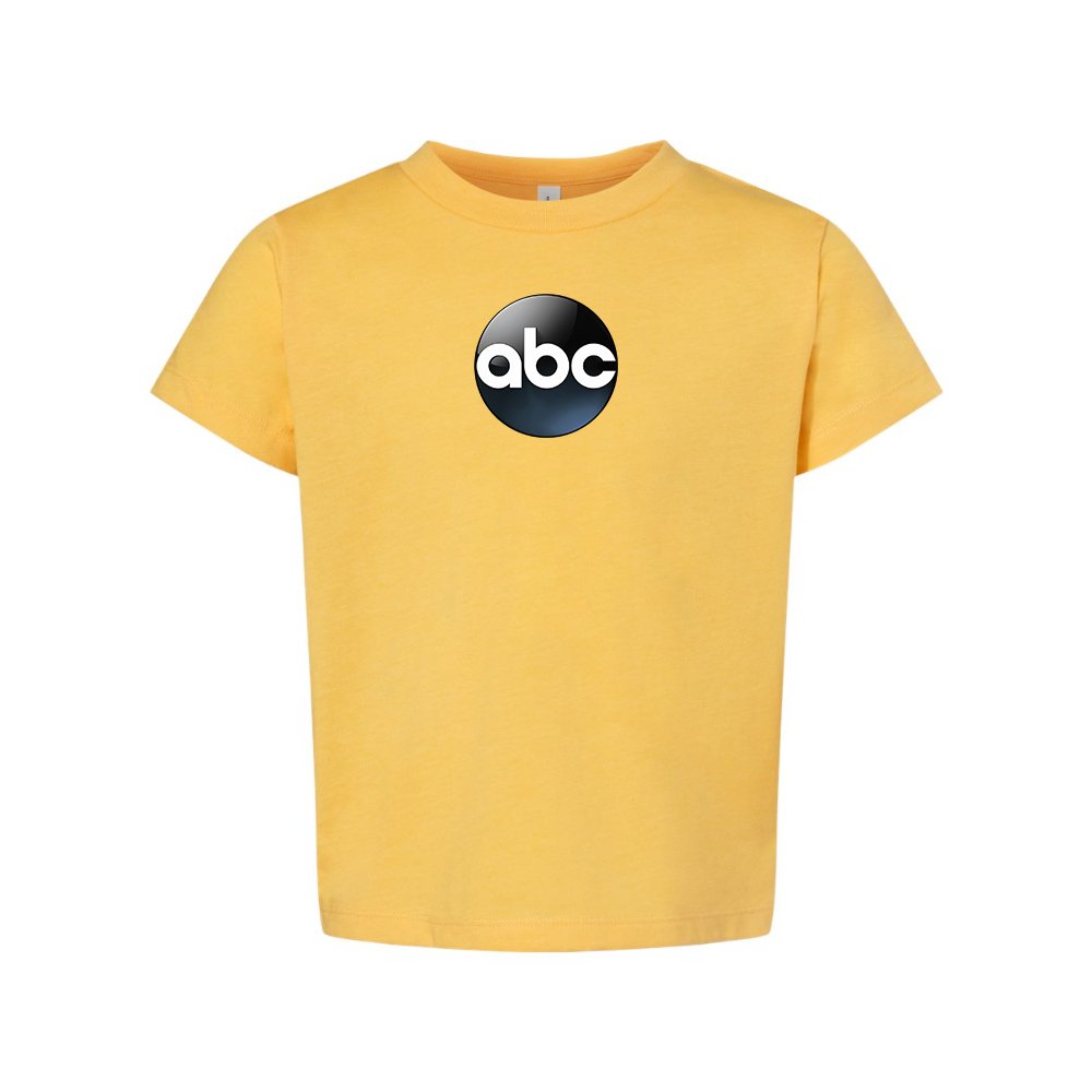 Abc Logo BELLA  CANVAS Toddler Jersey Tee
