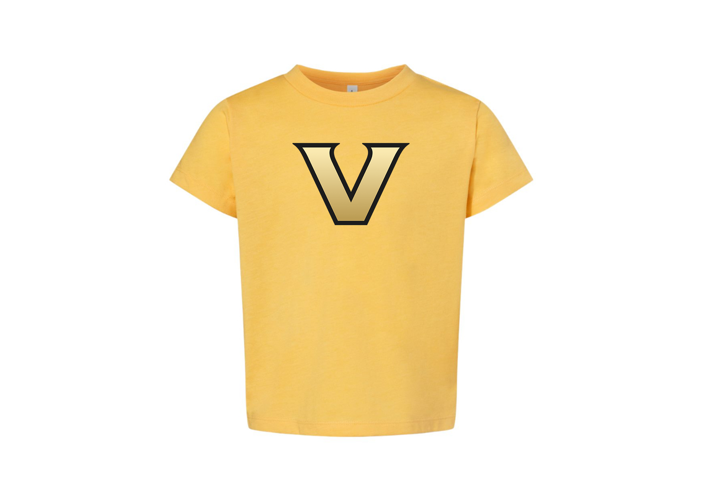 Vanderbilt Commodores BELLA  CANVAS Toddler Jersey Tee