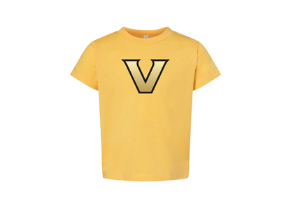Vanderbilt Commodores BELLA  CANVAS Toddler Jersey Tee