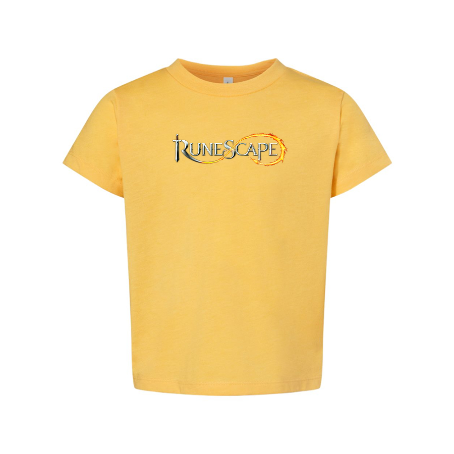 Runescape Logo BELLA  CANVAS Toddler Jersey Tee