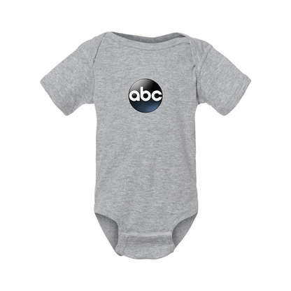Abc Logo  Rabbit Skins Infant Baby Rib Bodysuit