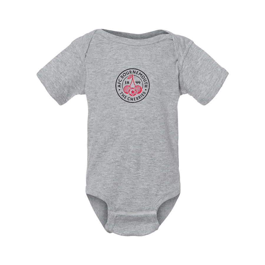 AFC Bournemouth Soccer Logo Rabbit Skins Infant Baby Rib Bodysuit