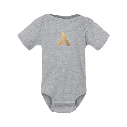 Accor Golden Logo Rabbit Skins Infant Baby Rib Bodysuit