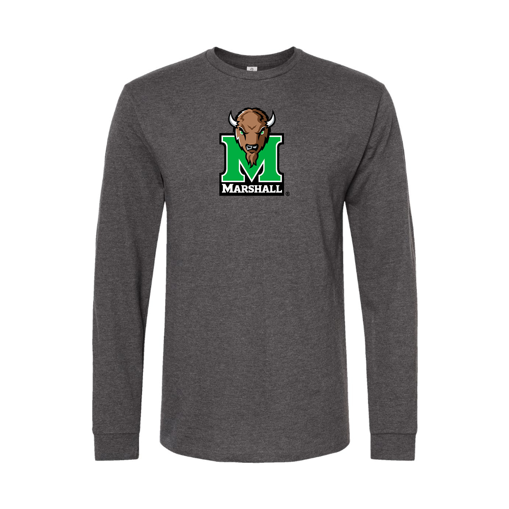 Men's Marshall Thundering Herd Logo Long Sleeve T-Shirt