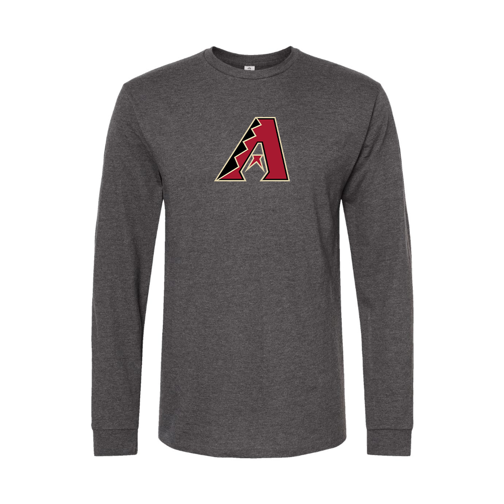 Men's Arizona Diamondbacks Logo Long Sleeve T-Shirt
