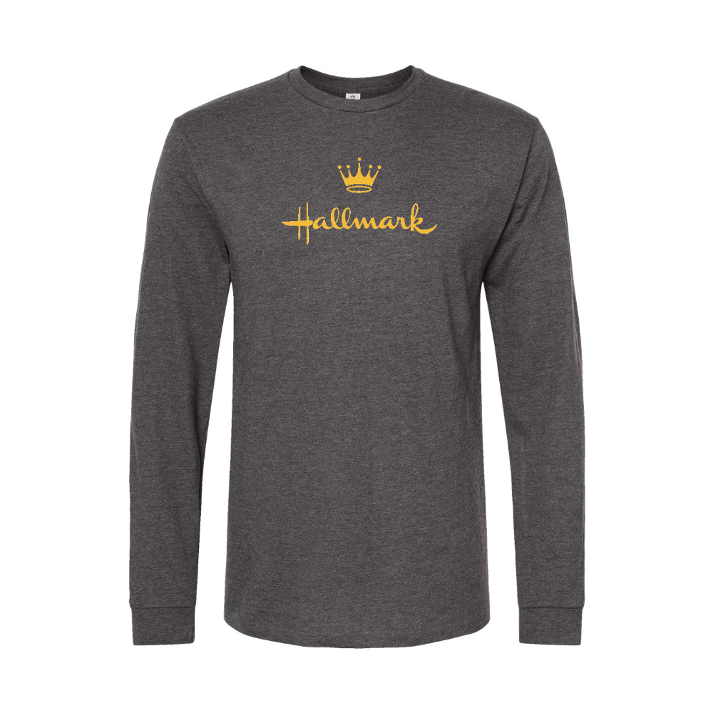 Men's Hallmark golden logo Long Sleeve T-Shirt