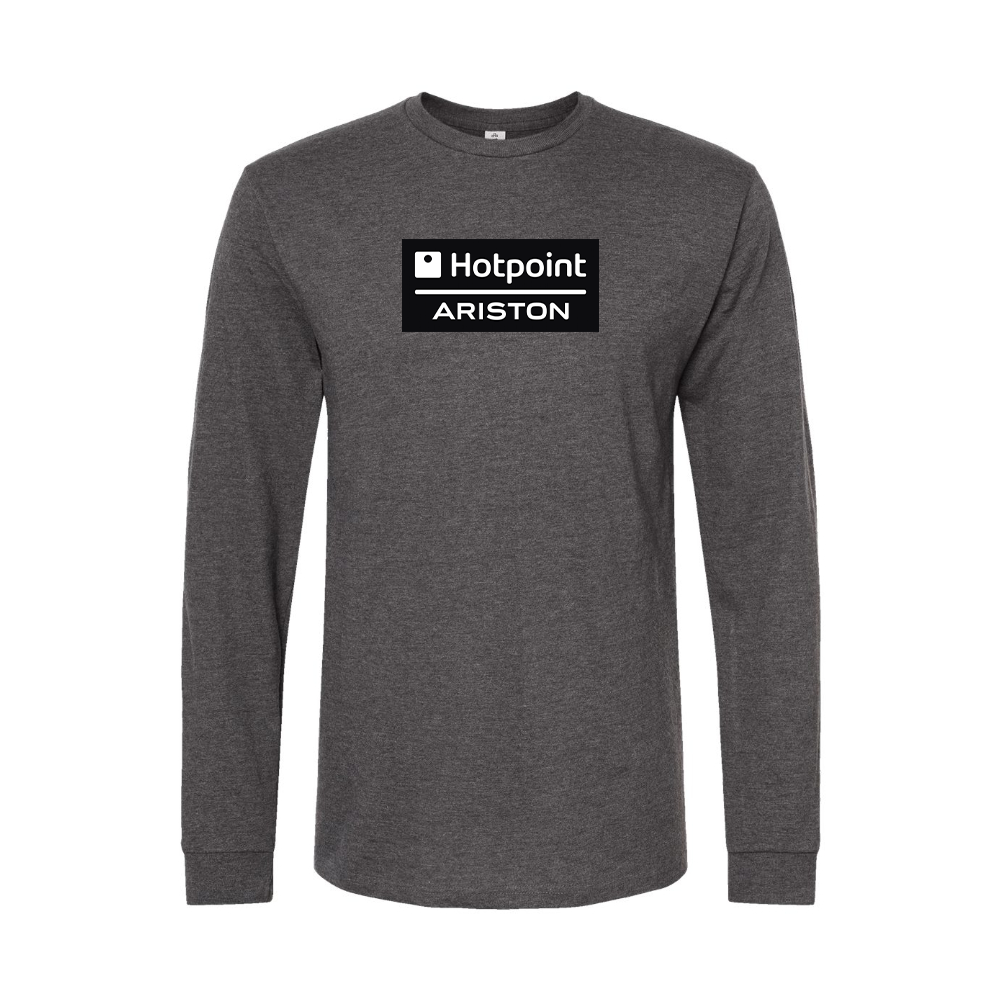 Men's Hotpoint-Ariston Logo Long Sleeve T-Shirt