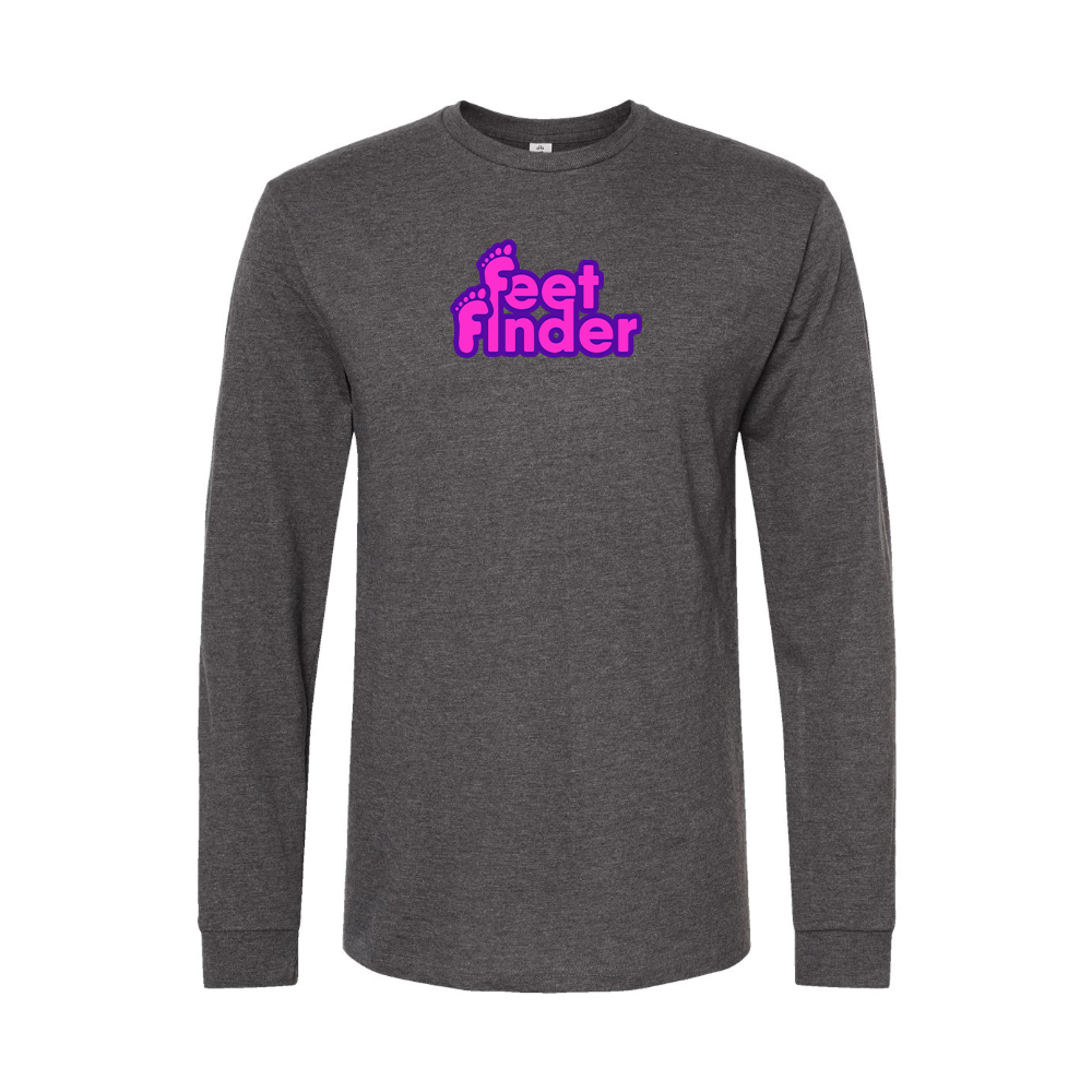 Men's FeetFinder Logo Long Sleeve T-Shirt