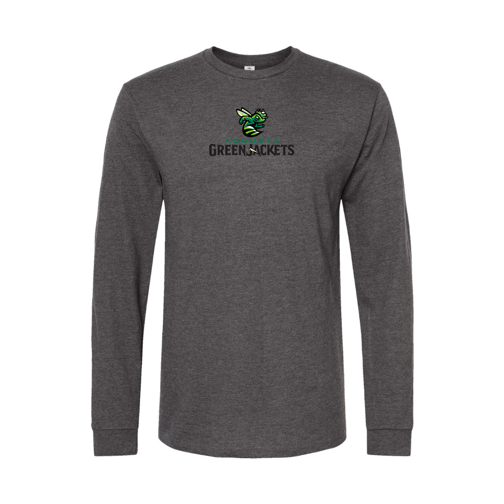 Men's Augusta GreenJackets Logo Long Sleeve T-Shirt
