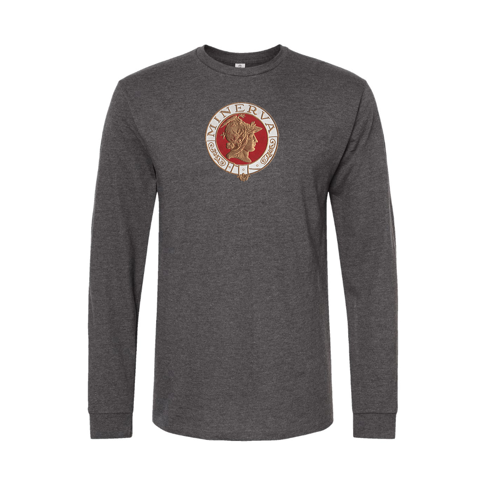 Men's Minerva Cars Logo Long Sleeve T-Shirt
