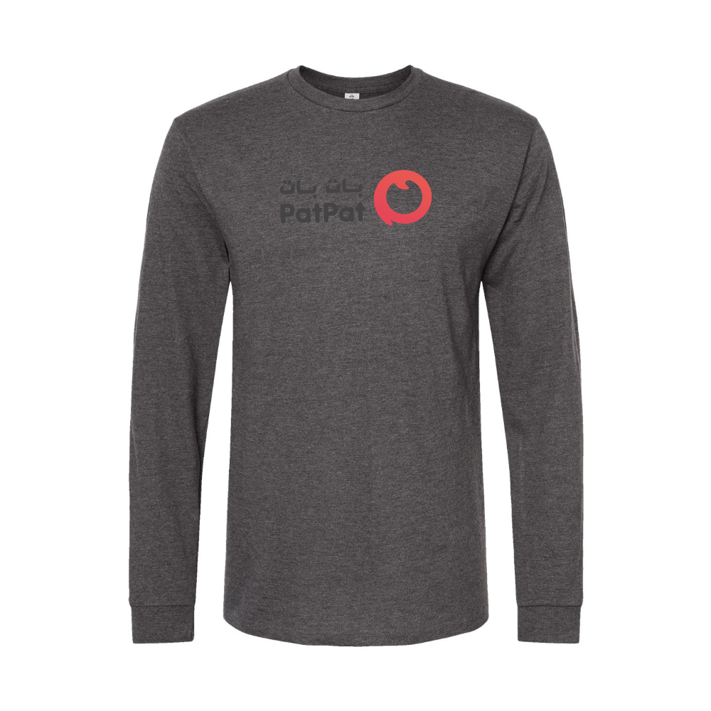 Men's PatPat Logo Long Sleeve T-Shirt