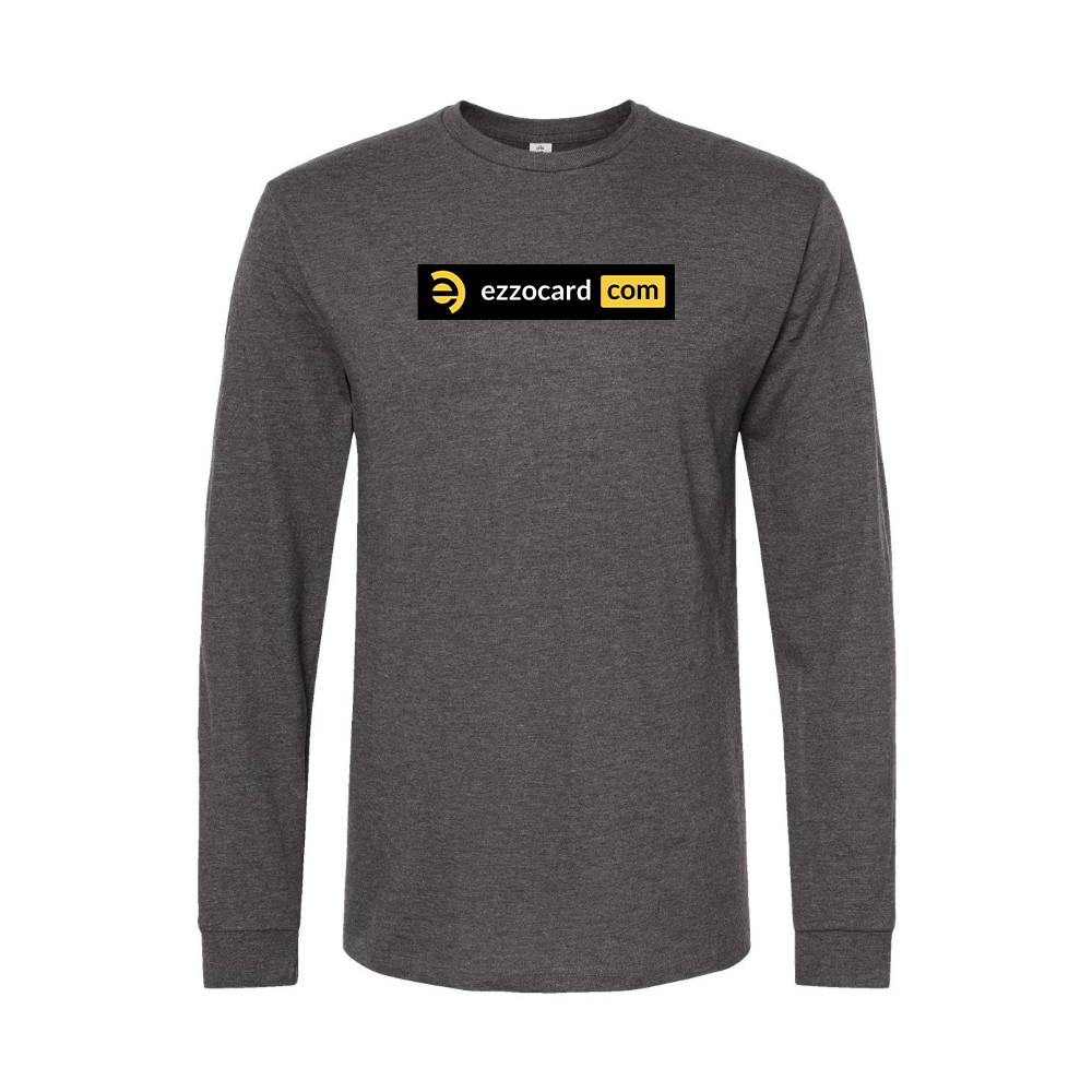 Men's Ezzocard Logo Long Sleeve T-Shirt