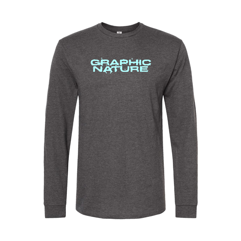 Men's Graphic Nature Logo Long Sleeve T-Shirt