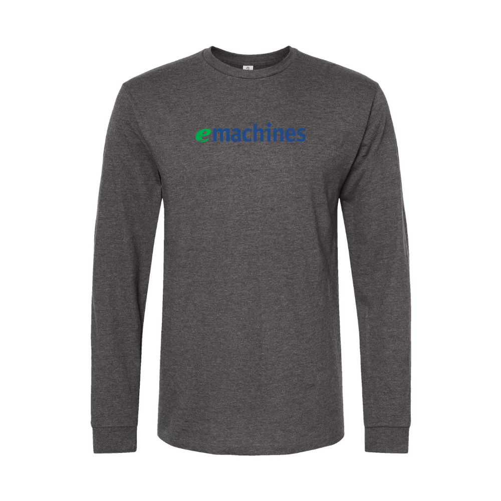 Men's eMachines Logo Long Sleeve T-Shirt