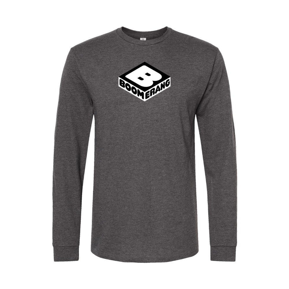 Men's Boomerang Logo Long Sleeve T-Shirt