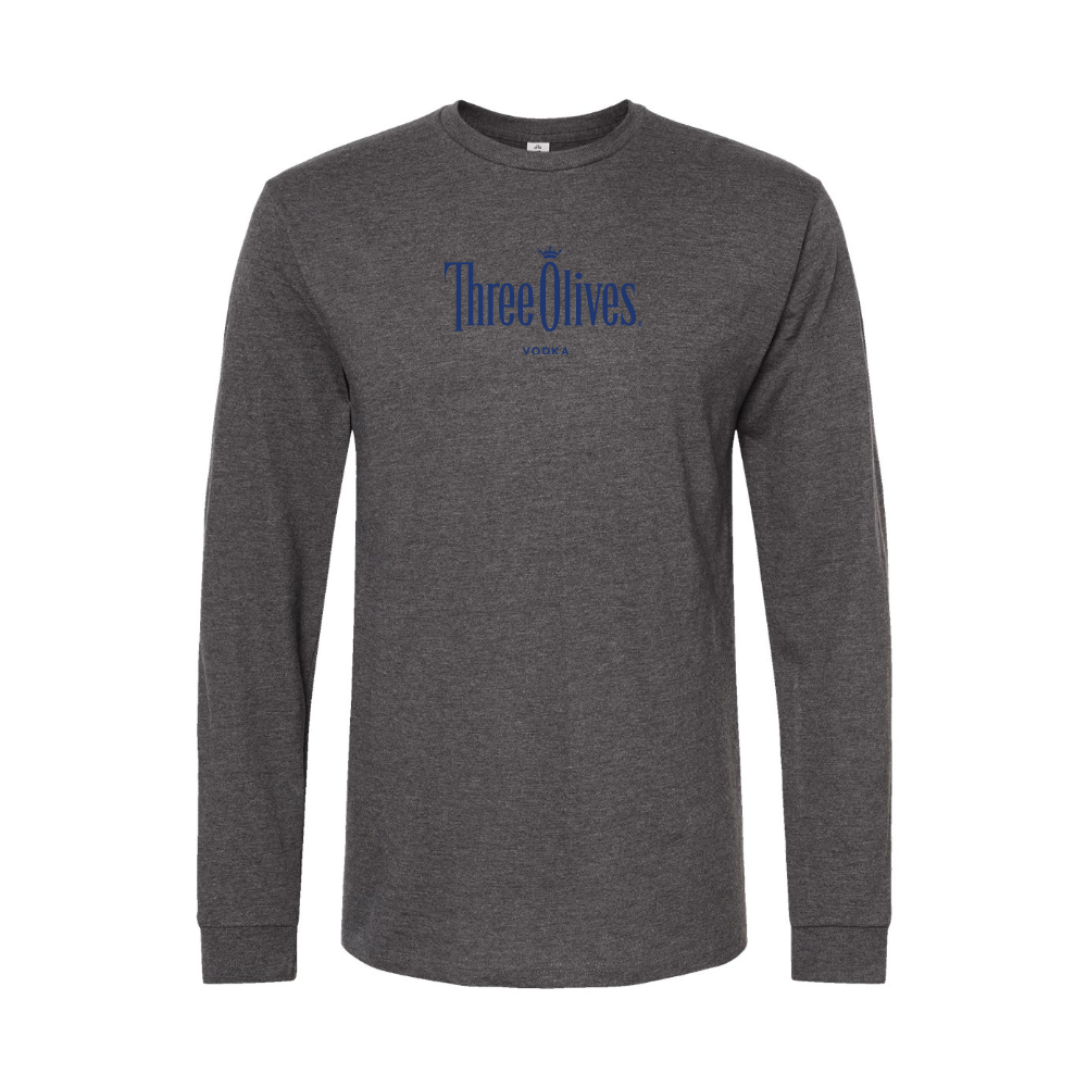 Men's Three Olives Logo Long Sleeve T-Shirt