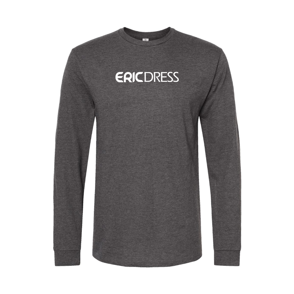 Men's Ericdress Logo Long Sleeve T-Shirt