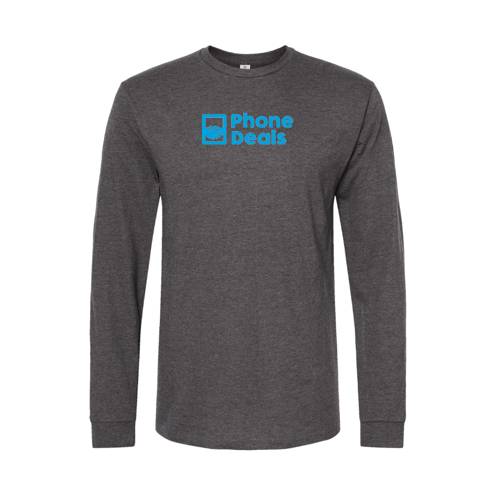 Men's MrPhoneDeals Logo Long Sleeve T-Shirt