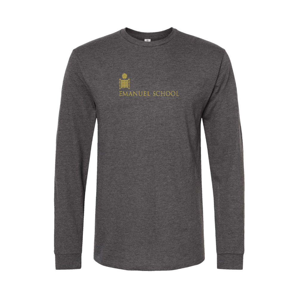 Men's Emanuel School Logo Long Sleeve T-Shirt