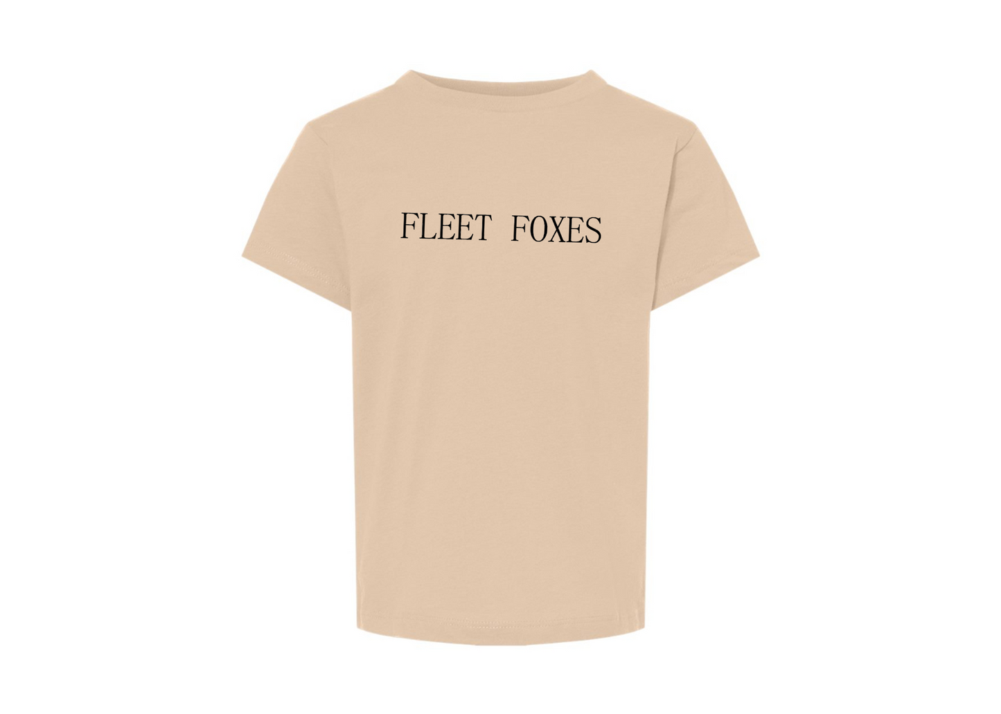 Fleet Foxes Logo BELLA  CANVAS Toddler Jersey Tee