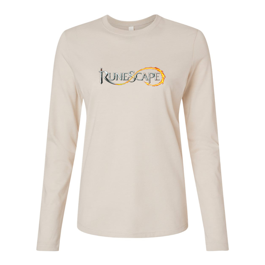 BELLA CANVAS Women’s  Runescape Logo Jersey Long Sleeve Tee