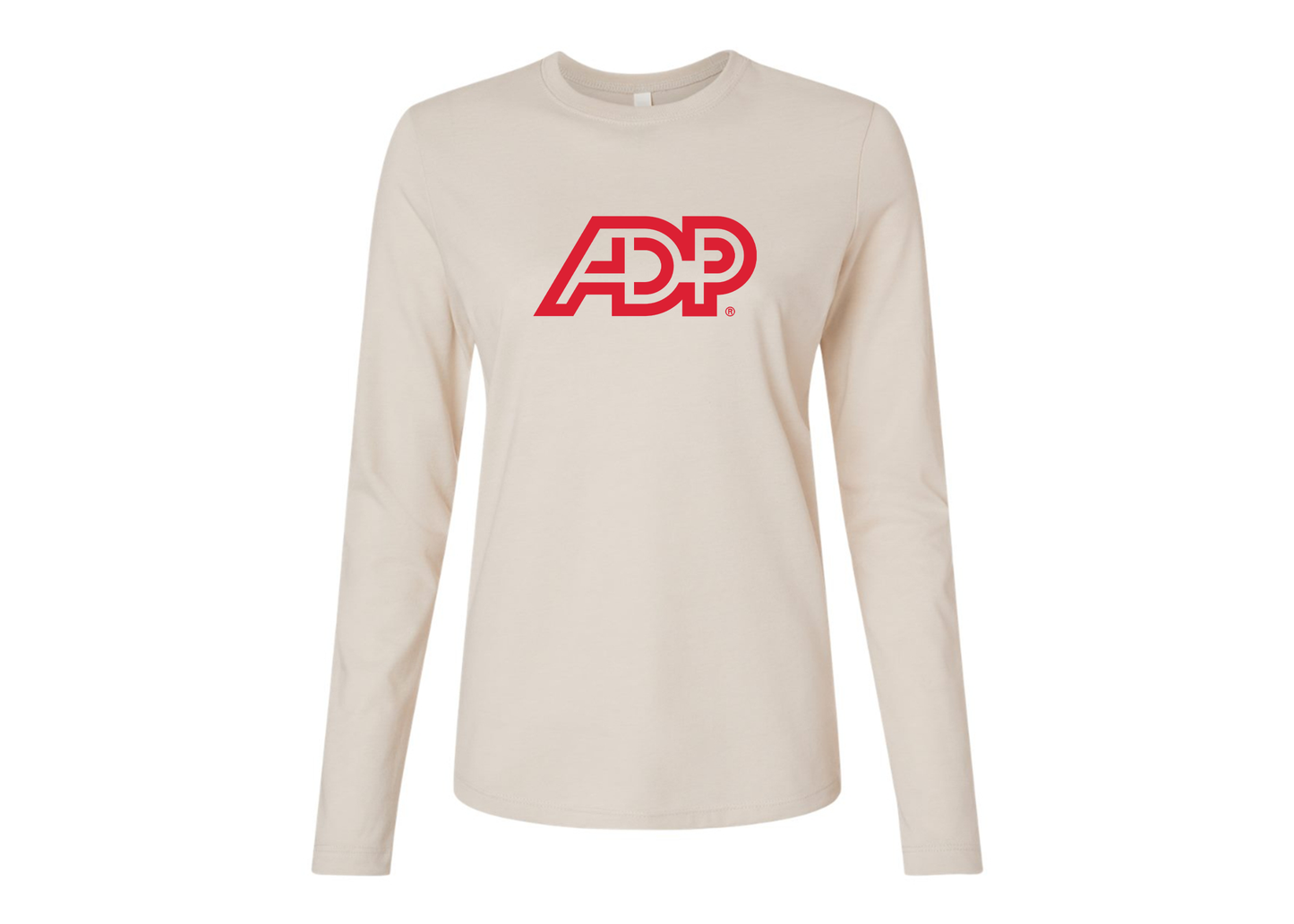 BELLA CANVAS Women’s ADP Logo Jersey Long Sleeve Tee