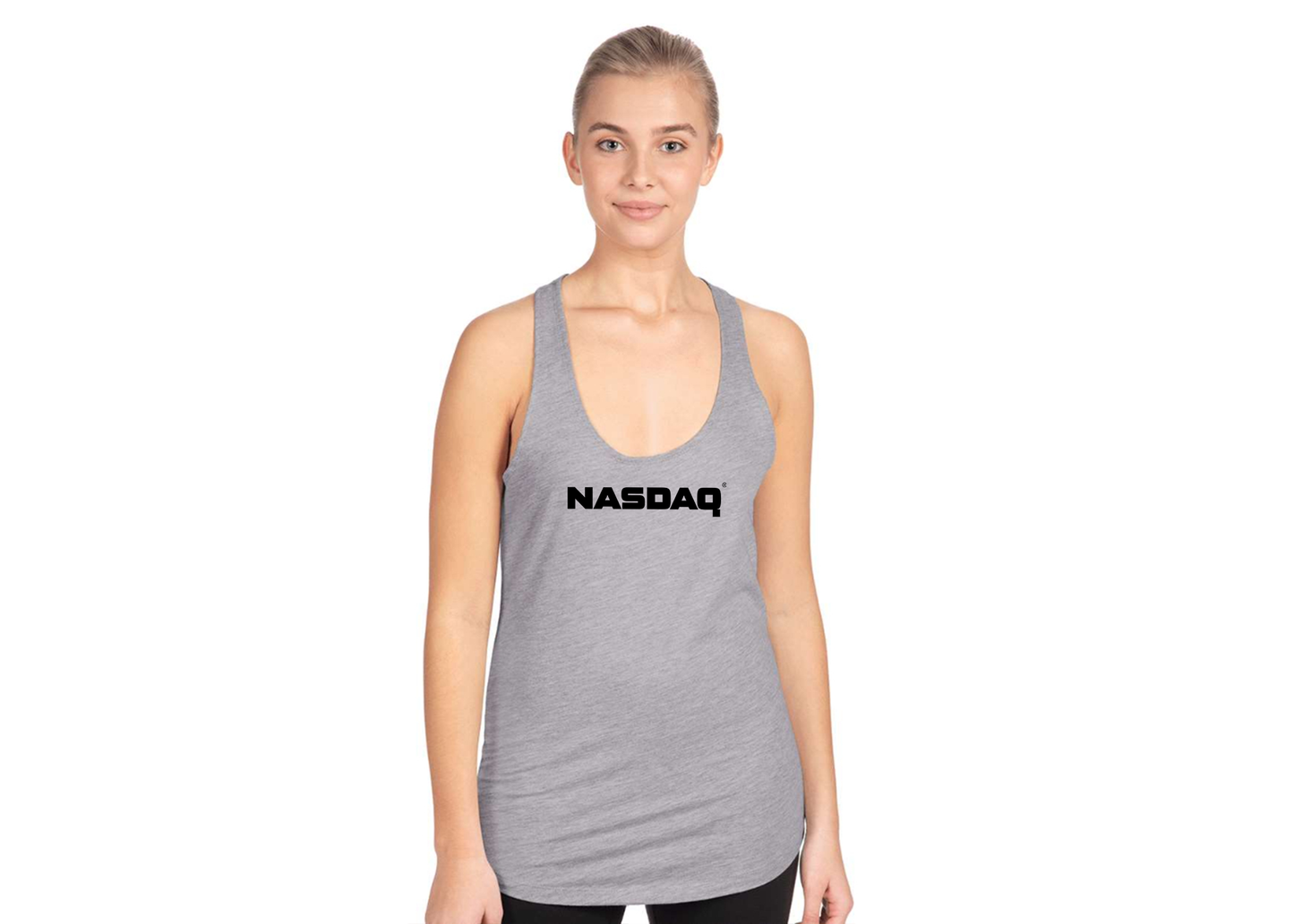 Women's Nasdaq Logo Next Level Ideal Racerback Tank