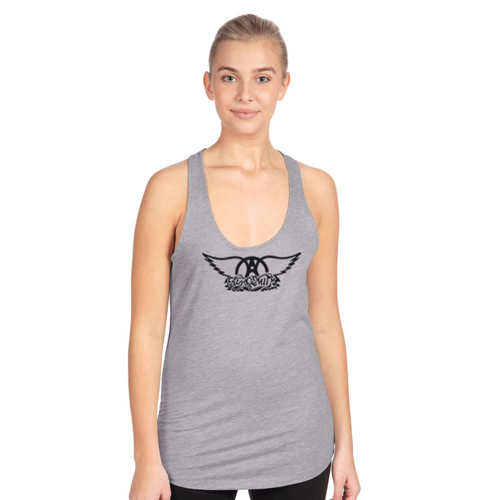Women's Aerosmith Logo Next Level Ideal Racerback Tank