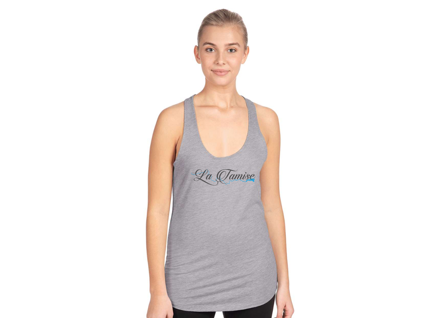 Women's La Tamise Logo Next Level Ideal Racerback Tank