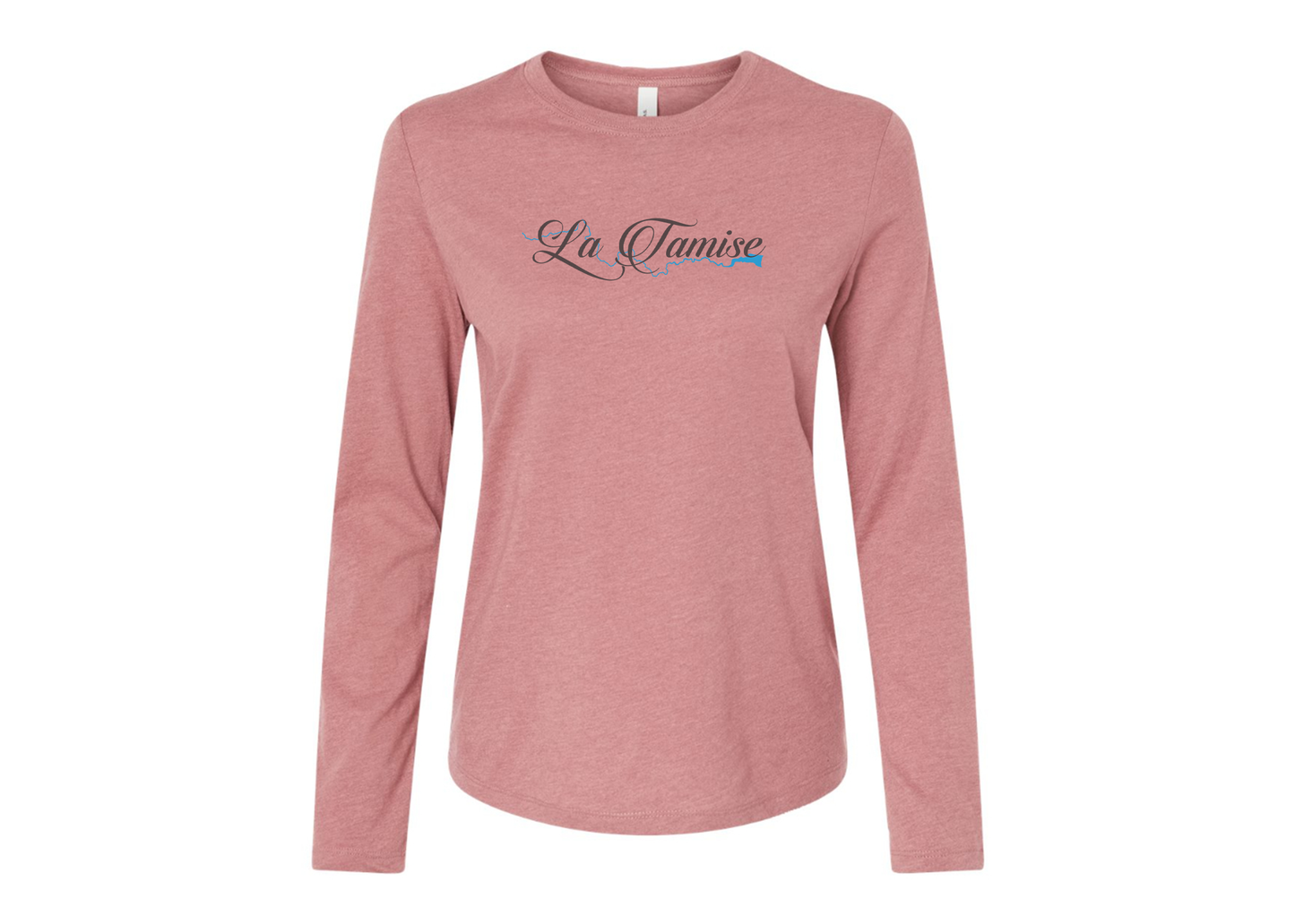 BELLA CANVAS Women’s La Tamise Logo Jersey Long Sleeve Tee