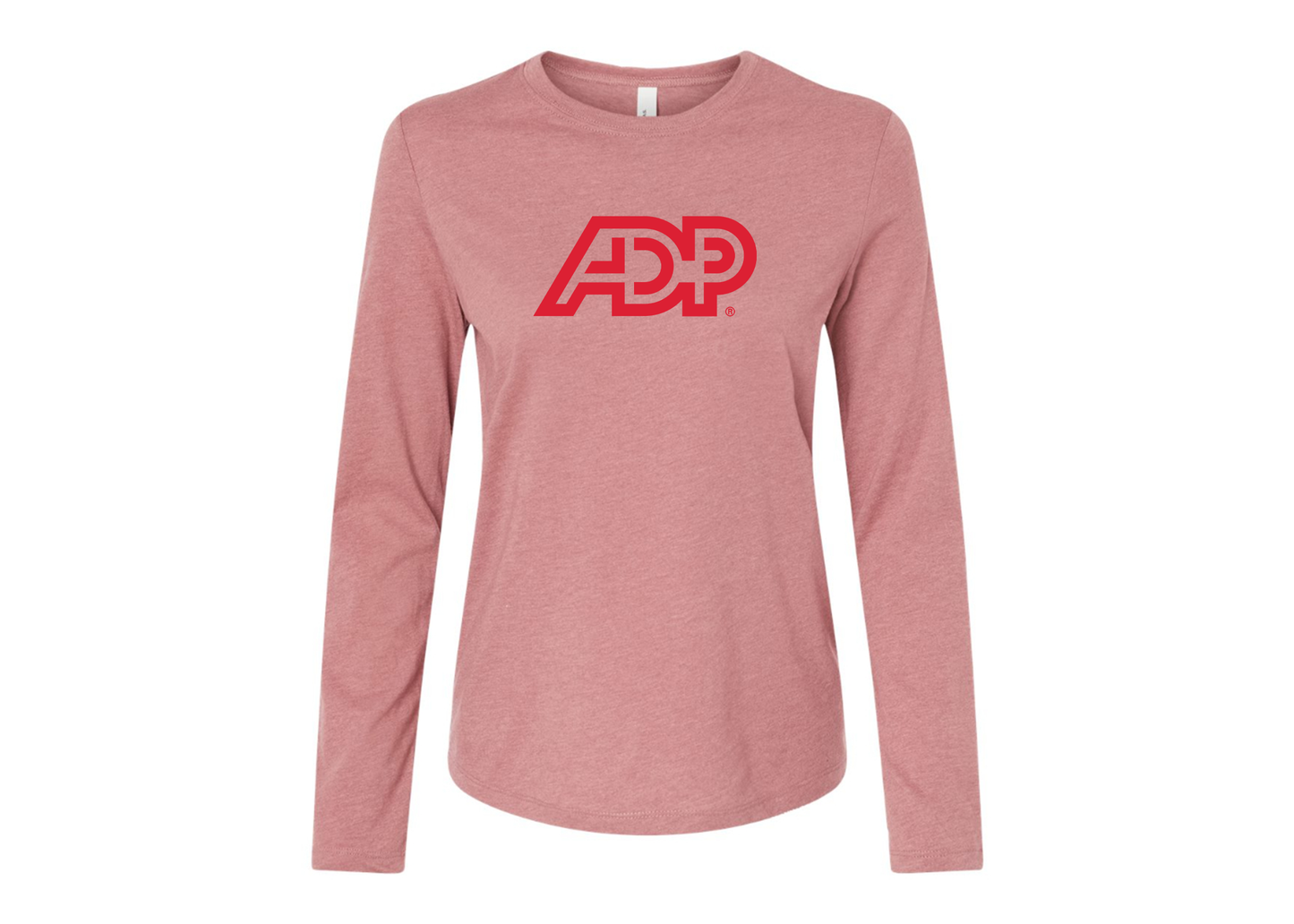 BELLA CANVAS Women’s ADP Logo Jersey Long Sleeve Tee