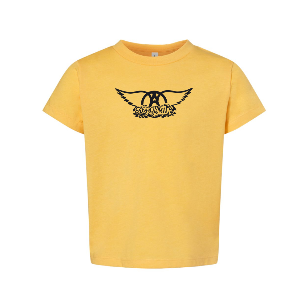 Aerosmith Logo BELLA  CANVAS Toddler Jersey Tee