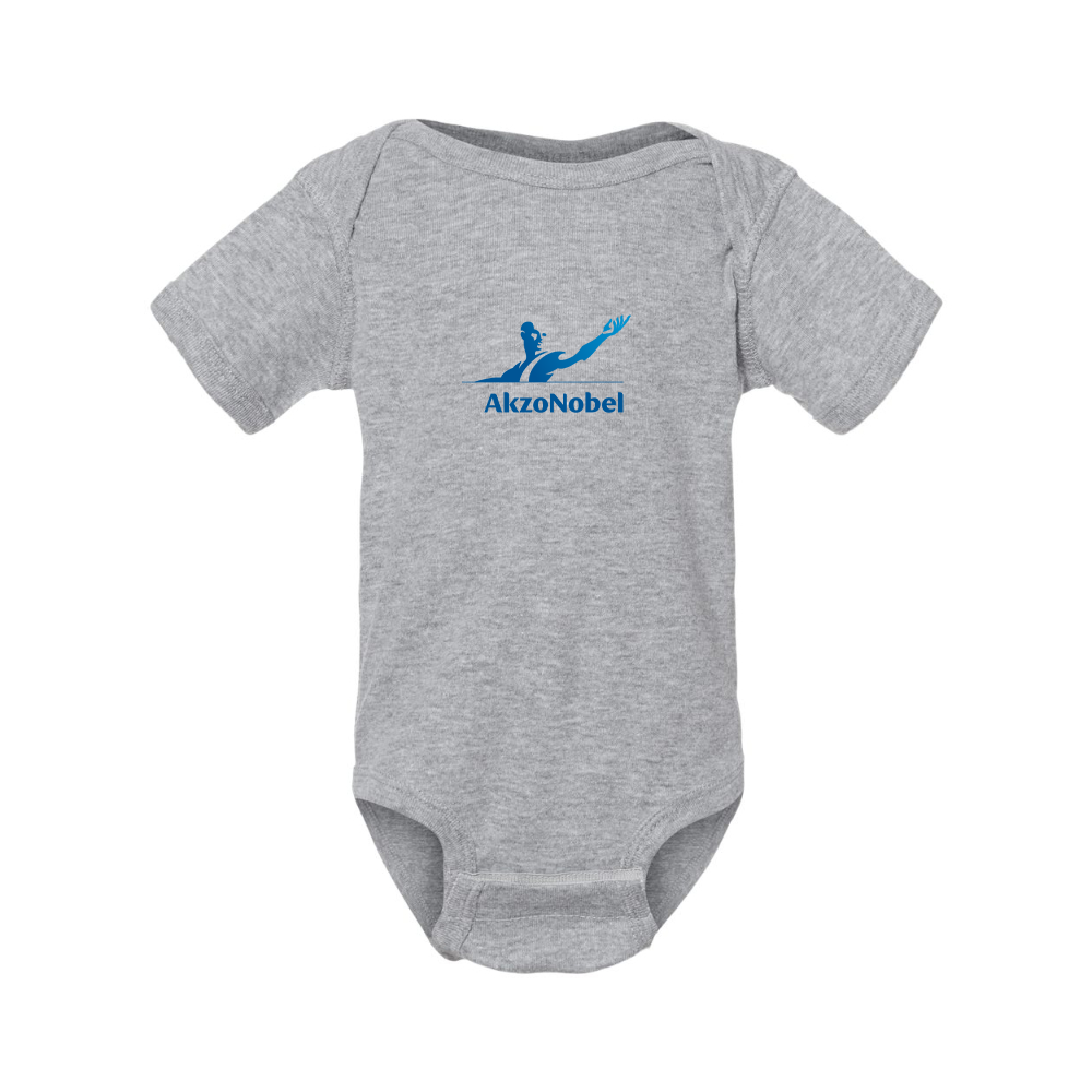 AkzoNobel Logo  Rabbit Skins Infant Baby Rib Bodysuit