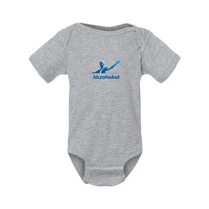 AkzoNobel Logo  Rabbit Skins Infant Baby Rib Bodysuit