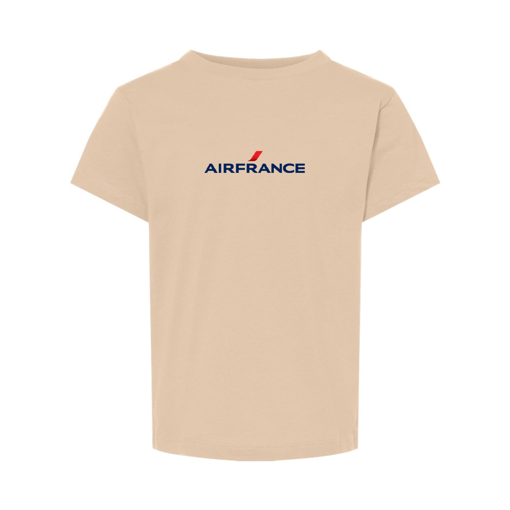Air France Logo BELLA  CANVAS Toddler Jersey Tee