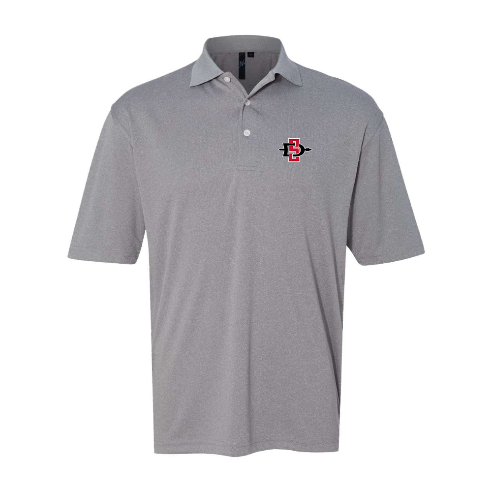 Men's San Diego State Aztecs Logo Sierra Pacific Moisture Free Mesh Polo