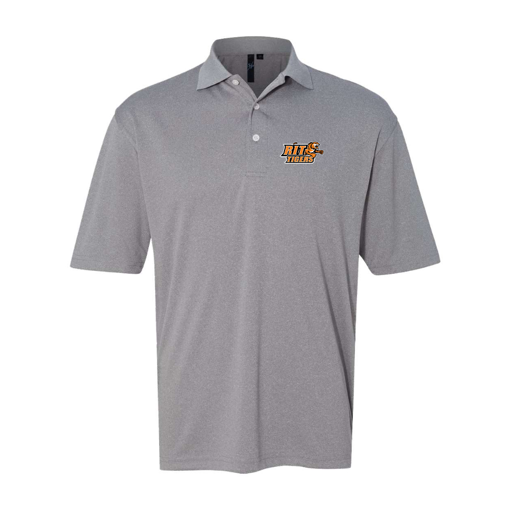 Men's RIT Tigers Logo Sierra Pacific Moisture Free Mesh Polo