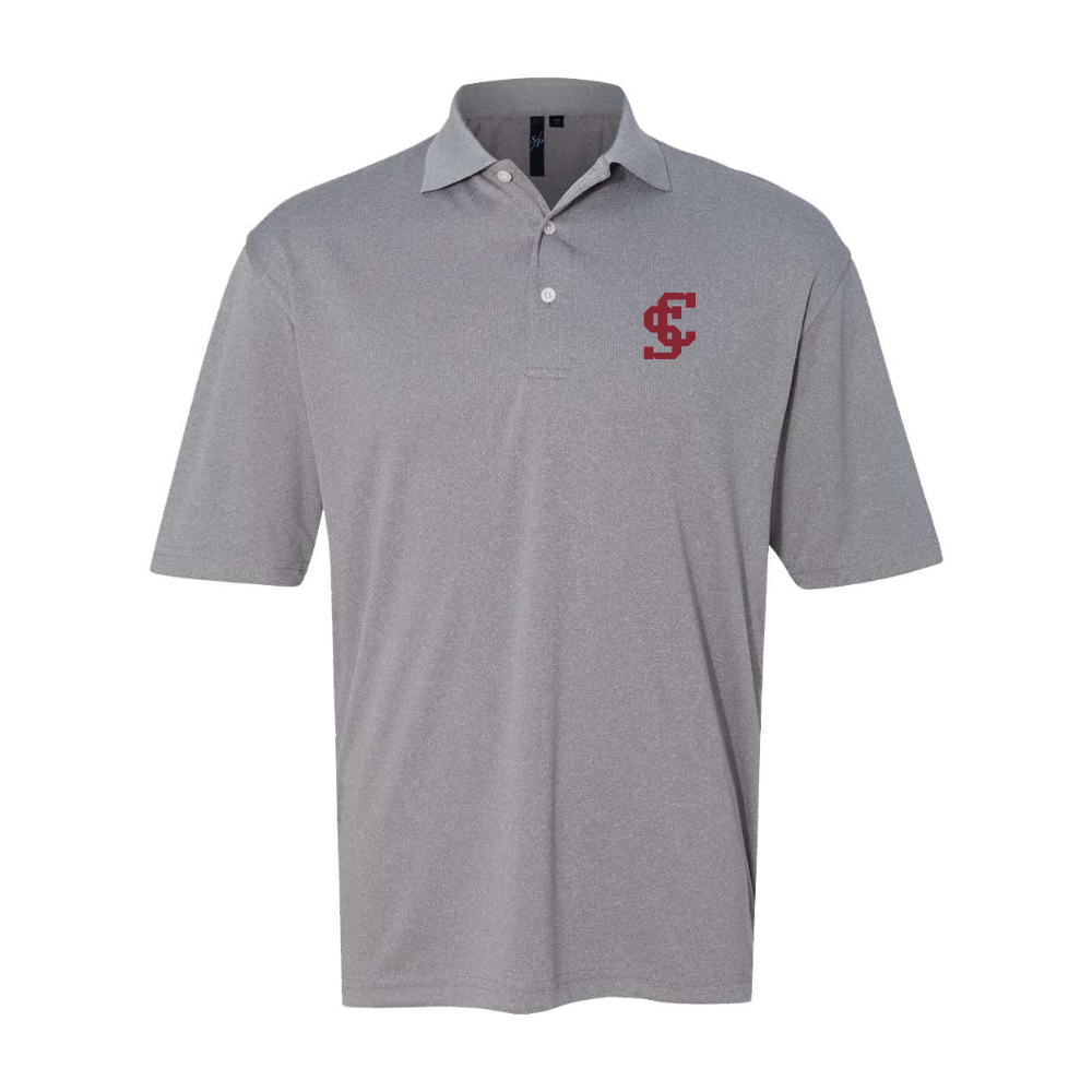 Men's Santa Clara Broncos Logo Sierra Pacific Moisture Free Mesh Polo