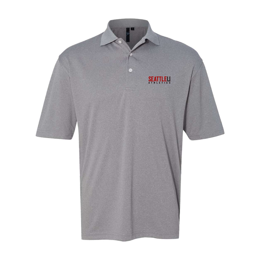 Men's Seattle Redhawks Logo Sierra Pacific Moisture Free Mesh Polo